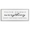 Stupell Industries Funny Prayer Changes Everything Framed Giclee, design by Lux + Me Designs